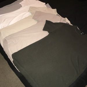 5-PACK! Long Length T-Shirts! F21, Elwood, Jackson